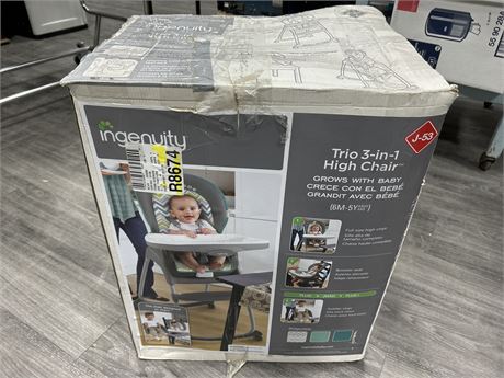INGENUITY 3 IN 1 HIGH CHAIR