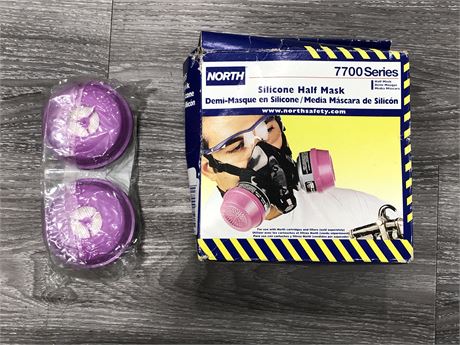 NORTH RESPIRATOR AND CARTRIDGES