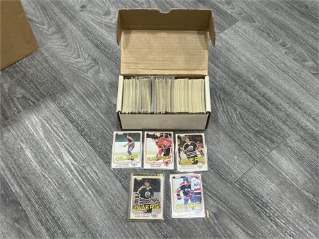 1981/82 OPC NHL CARDS INCLUDING MESSIER, GRETZKY, ETC