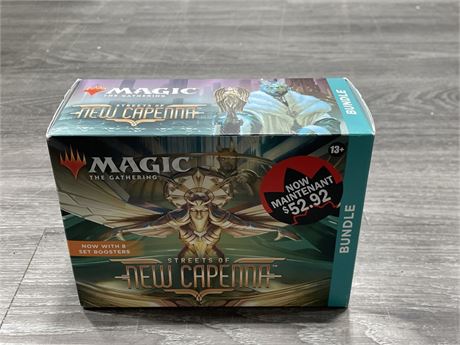 SEALED MAGIC THE GATHERING STREETS OF NEW CAPENNA BUNDLE BOX
