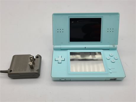 NINTENDO BLUE DS LITE WITH CHARGER (Working)