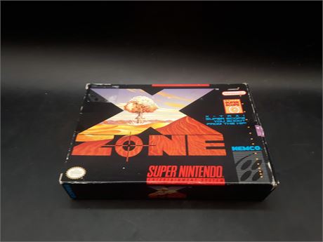 X-ZONE - VERY GOOD CONDITION - SNES