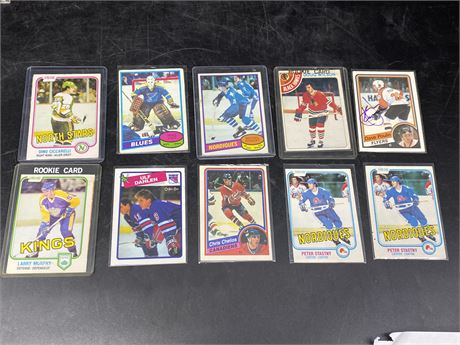 70s/80s OPC NHL ROOKIE LOT
