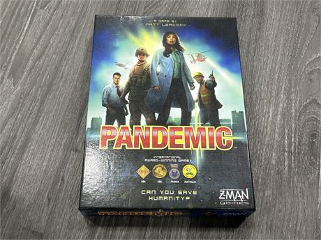 PANDEMIC BOARD GAME - COMPLETE