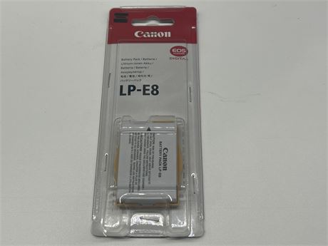 CANON LP-E8 BATTERY PACK NEW IN PACKAGE