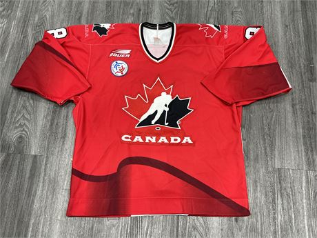 1996 TEAM CANADA ERIC LINDROS JERSEY