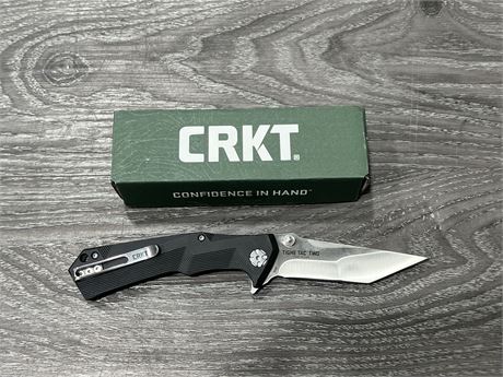 NEW CRKT POCKET KNIFE 3.5” BLADE