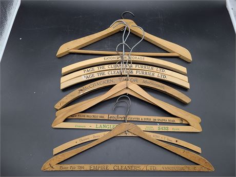 VINTAGE CLOTHING HANGERS LOCAL VANCOUVER