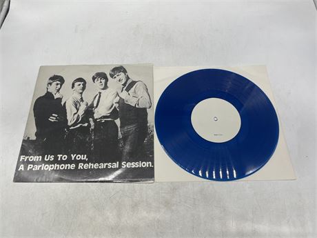 RARE 1975 THE BEATLES 10” US PRESS - FROM US TO YOU, A PARLOPHONE REHEARSAL