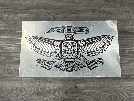 3’x2’ FIRST NATIONS METAL SIGN