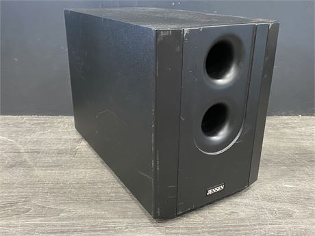 JENSON POWERED SUBWOOFER (10” TALL)