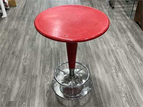 RED BAR TABLE (31” tall)