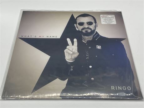 SEALED RINGO STARR - WHAT’S MY NAME