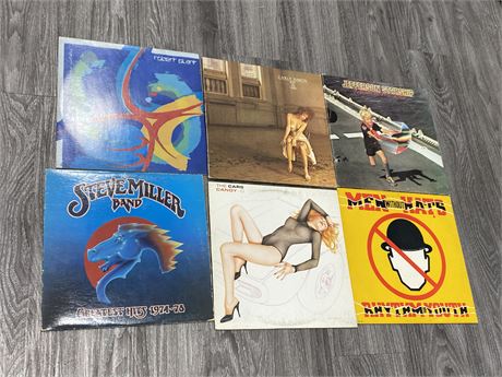 6 MISC RECORDS (Good condition)