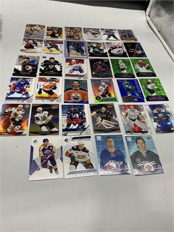 34 MISC NHL CARDS