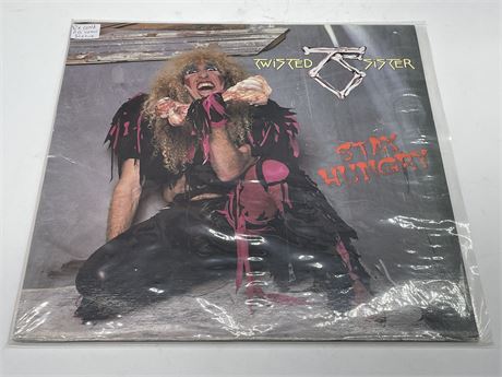 TWISTED SISTER - STAY HUNGRY W/OG INNER SLEEVE - EXCELLENT (E)