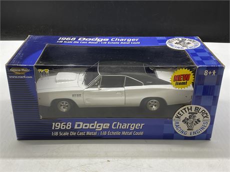 AMERICAN MUSCLE 1/18 1968 DODGE CHARGER (KEITH BLACK)