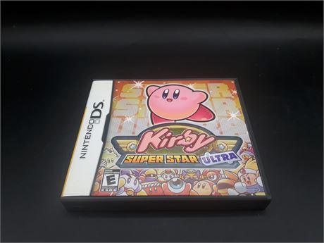 KIRBY SUPER STAR ULTRA - CIB - EXCELLENT CONDITION - DS