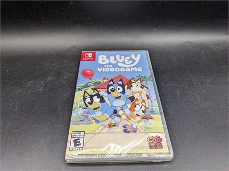 SEALED - BLUEY THE VIDEO GAME - SWITCH