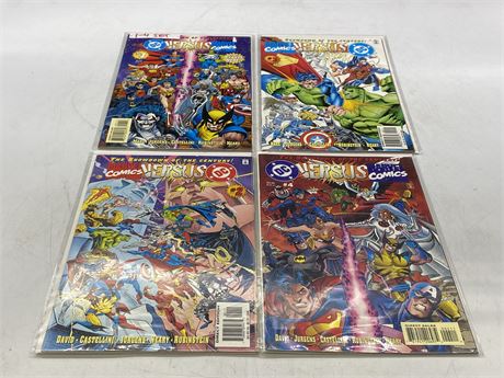 DC VERSUS MARVEL COMICS #1-4