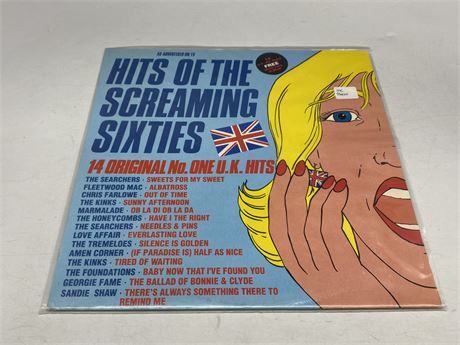 HITS OF THE SCREAMING SIXTIES UK PRESS - EXCELLENT (E)
