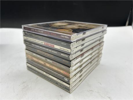 10 JOHN MELLENCAMP CDS - EXCELLENT COND.