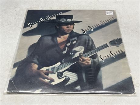 STEVIE RAY VAUGHAN - AND DOUBLE TROUBLE TEXAS FLOOD (1983) - EXCELLENT (E)