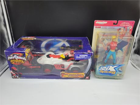 POWER RANGER R.C AND SSX TRICKY FIGURE