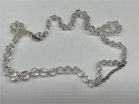 1950s AUSTRIAN CRYSTAL NECKLACE (DOUBLE)