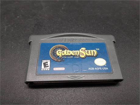 GOLDEN SUN LOST AGE - VERY GOOD CONDITION - GBA