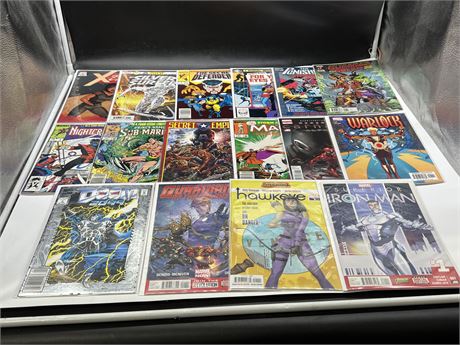 16 FIRST ISSUE COMICS