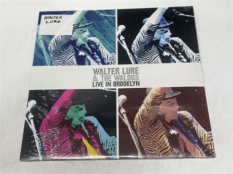 SEALED - WALTER LURE & THE WALDOS - LIVE IN BROOKLYN