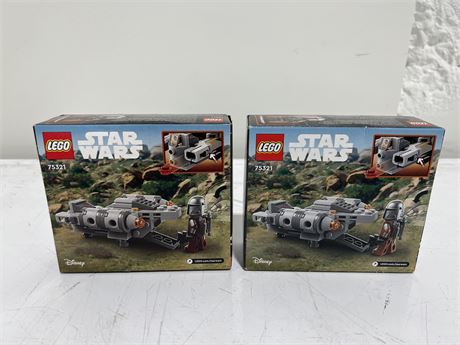 2 FACTORY SEALED LEGO STAR WARS SETS
