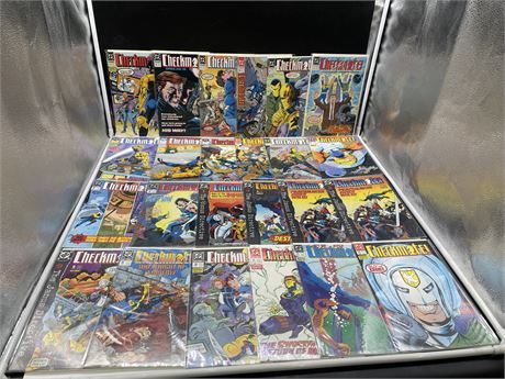 24 ASSORTED CHECKMATE COMICS - (DUPLICATE OF #17)