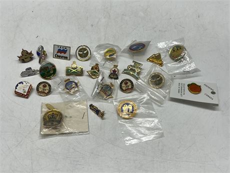 COLLECTION OF ROYAL CANADIAN LEGION PINS
