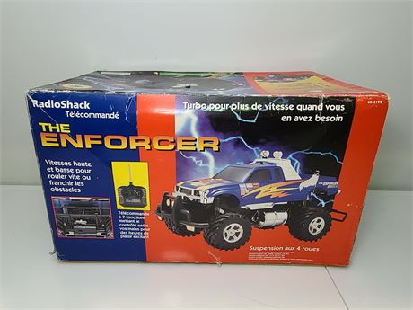 THE ENFORCER RADIO CONTROLLED 4X4 IN BOX
