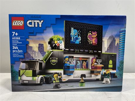FACTORY SEALED LEGO CITY “GAMING TOURNAMENT TRUCK” (60388)