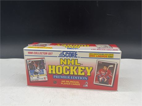 SEALED SCORE 1990 NHL SET