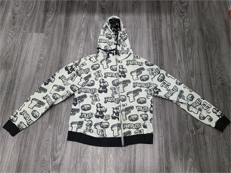 COLLECTABLE HUSTLER HARDCORE SINCE 1974 HOODIE (Large)