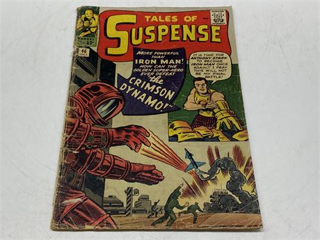 TALES OF SUSPENSE #46 (DETACHED COVER)
