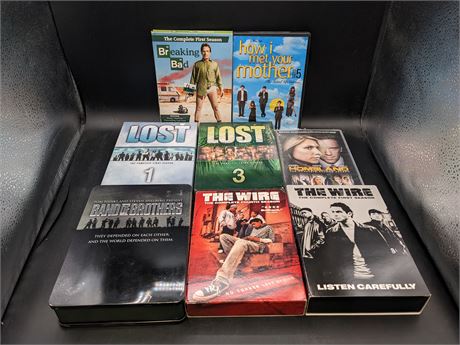COLLECTION OF DVD TV SERIES BOX SETS - VERY GOOD CONDITION