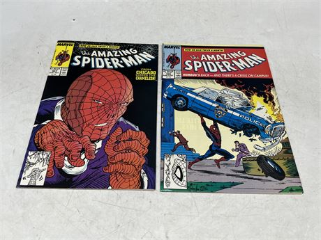 THE AMAZING SPIDER-MAN #306 & #307