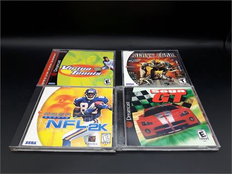COLLECTION OF SEGA DREAMCAST GAMES (NORTH AMERICAN)