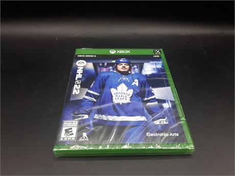 SEALED - NHL 22 - XBOX SERIES X