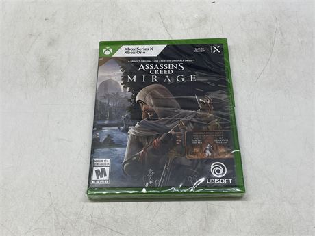 SEALED - ASSASSINS CREED MIRAGE - XBOX / SERIES X