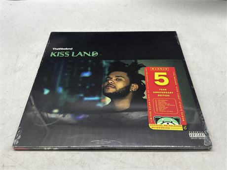 SEALED - THE WEEKEND - KISS LAND 5 YEAR ANNIVERSARY LIMITED COLOUR VINYL