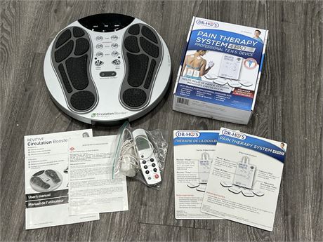 DR-HOS PAIN THERAPY SYSTEM & REVITIVE CIRCULATION BOOSTER - BOTH WORK