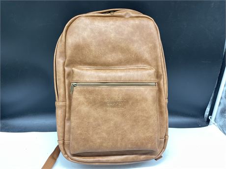 VEGAN LEATHER BACKPACK (NEW)