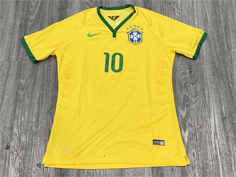 BRAZIL #10 JERSEY - SIZE L
