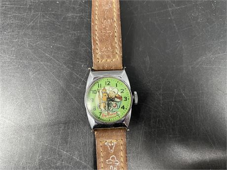 VINTAGE ROY ROGERS & TRIGGER WATCH